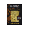 Yu-Gi-Oh! - Baby Dragon 24K Gold Metal Card