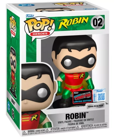 Batman - Robin Metallic LE 1000 - Funko Pop! Vinyl