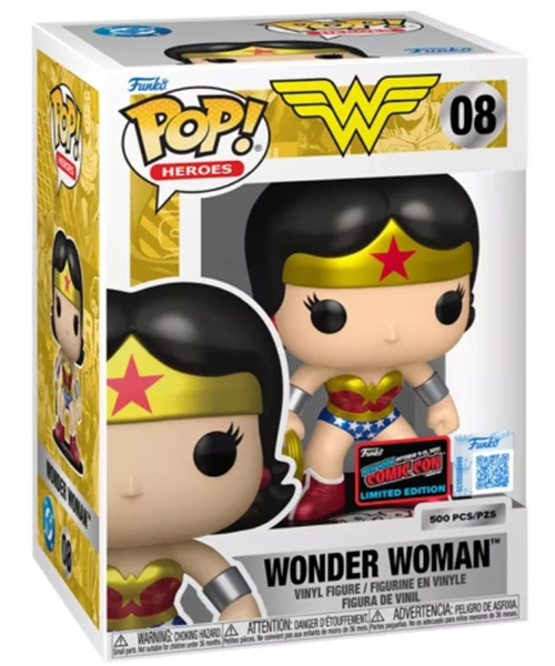 WW - Wonder Woman Metallic LE 500 - Funko Pop! Vinyl