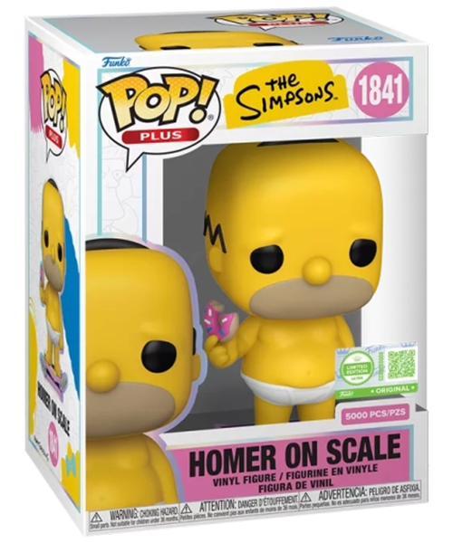 The Simpsons - Homer On Scale 1841 - Funko Pop! Vinyl