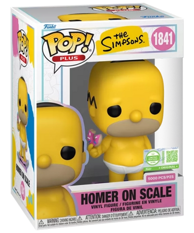 The Simpsons - Homer On Scale 1841 - Funko Pop! Vinyl