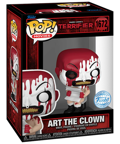 Terrifier - Art The Clown With Newspaper 1672 - Funko Pop! Vinyl