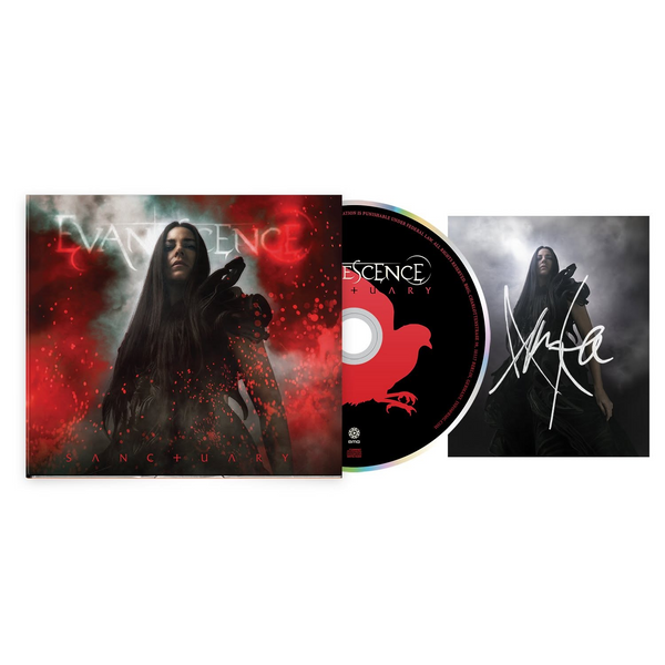 Evanescence - Sanctuary Deluxe CD + Signed Insert