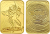 Yu-Gi-Oh! - Elemental Hero Burstinatrix 24K Gold Metal Card