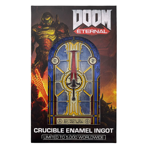 Doom - Limited Edition Crucible Sword Stained Glass Window Ingot