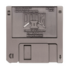 Doom II - Floppy Disk Silver Replica