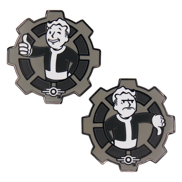 Fallout - Limited Edition Decision Coin (Black & White)
