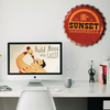 Fallout - Sunset Sarsaparilla Bottle Cap Tin Sign