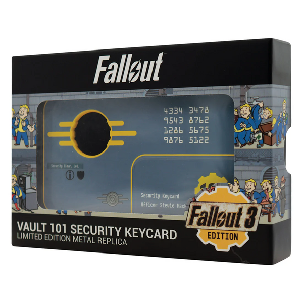 Fallout 3 - Vault 101 Limited Edition Security Keycard Replica