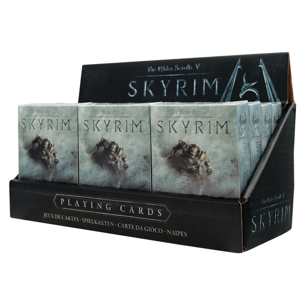 The Elder Scrolls V: Skyrim Playing Card Display