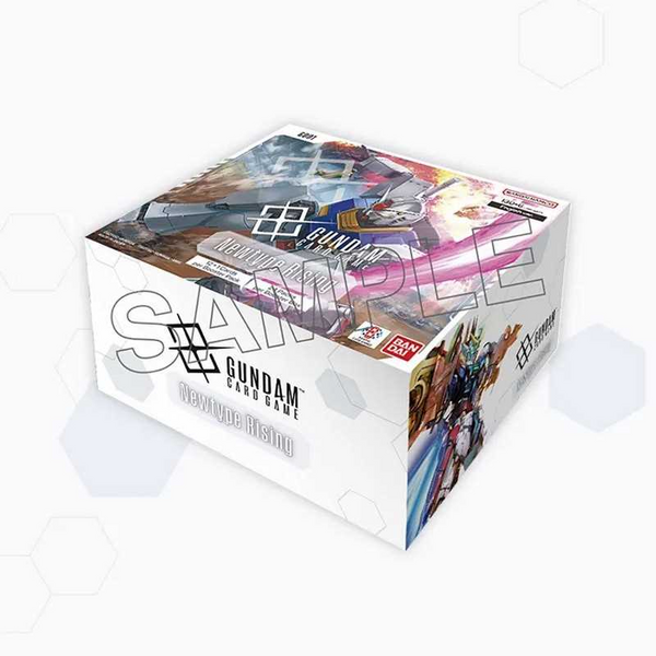 Gundam Card Game: Newtype Rising (GD01) Booster Box Case