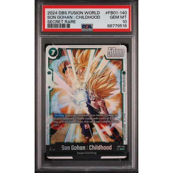 DBS - Fusion World - Son Gohan Secret Rare FB01-140