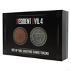 Resident Evil 4 - Set of Two Metal Shooting Gallery Tokens