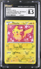 Pokemon - Pikachu Radiant Holo RC7/RC25 - CGC 8.5