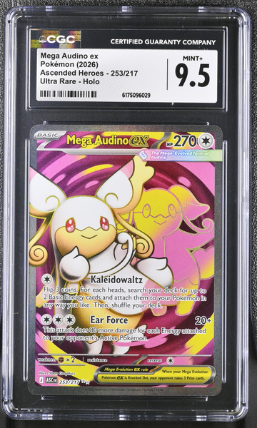 Pokemon - Mega Audino EX 253/217 - CGC 9.5