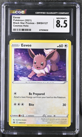 Pokemon - Eevee SWSH127 - CGC 8.5