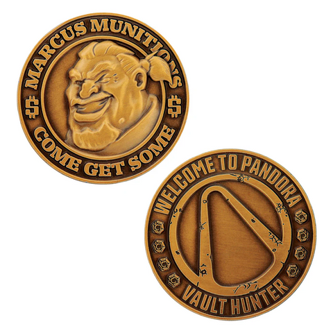 Borderlands - Marcus Munitions Limited Edition Coin