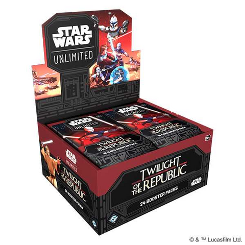 Star Wars: Unlimited - Twilight of the Republic - Booster Display