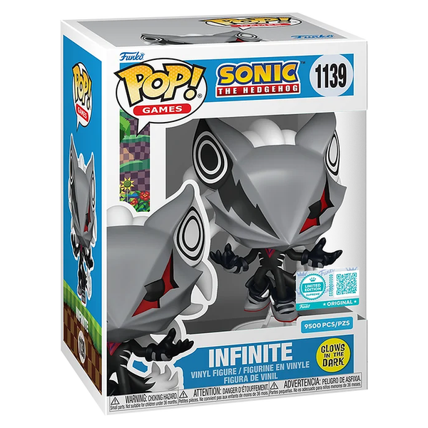 Sonic - Infinite Glow LE 9500 #1139 - Funko Pop! Vinyl