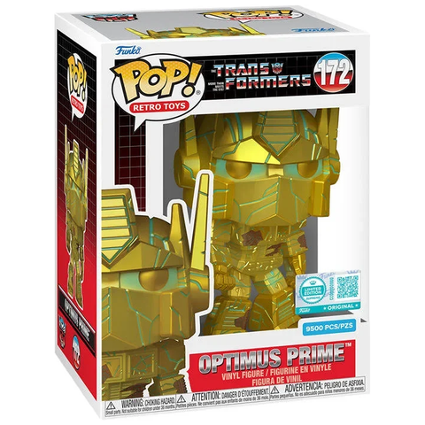 Transformers - Optims Prime Gold LE 9500 #172 - Funko Pop! Vinyl