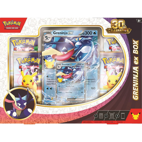 Pokémon - 30th Celebration - Greninja EX Box
