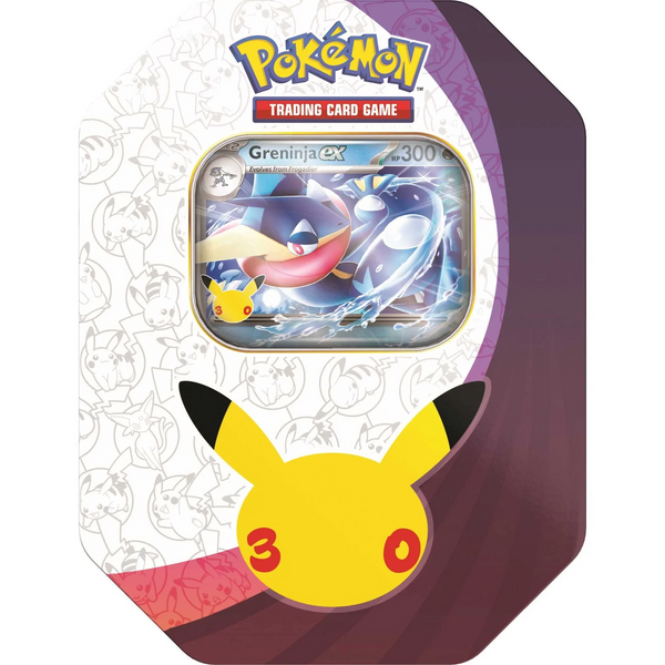 Pokémon - 30th Celebration - Greninja EX Tin (Copy)