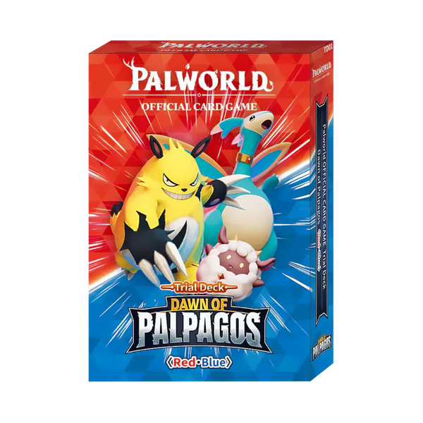 Palworld - Dawn Of Palpagos 1st Edition - Dawn of Palpagos - Red-Blue Trial Deck