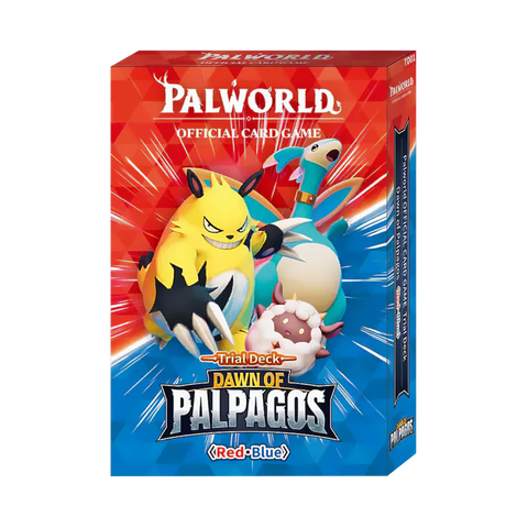 Palworld - Dawn Of Palpagos 1st Edition - Dawn of Palpagos - Red-Blue Trial Deck