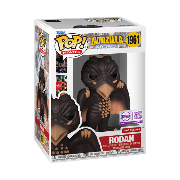 Godzilla - Rodan LE 7500 #1961 - Funko Pop! Vinyl