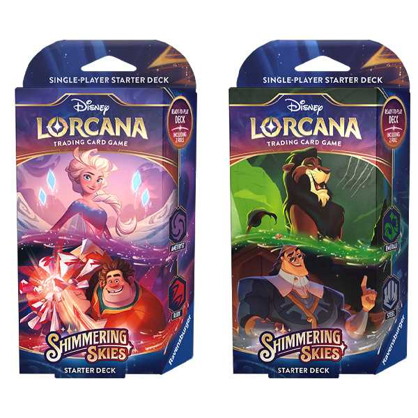Disney Lorcana - Shimmering Skies - Deck Display