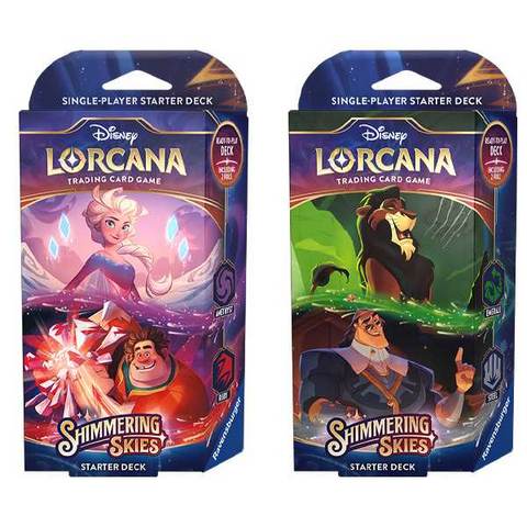 Disney Lorcana - Shimmering Skies - Deck Display