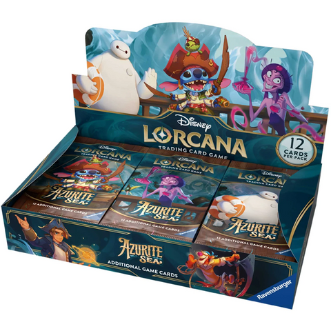 Disney Lorcana - Azurite Sea - Booster Box