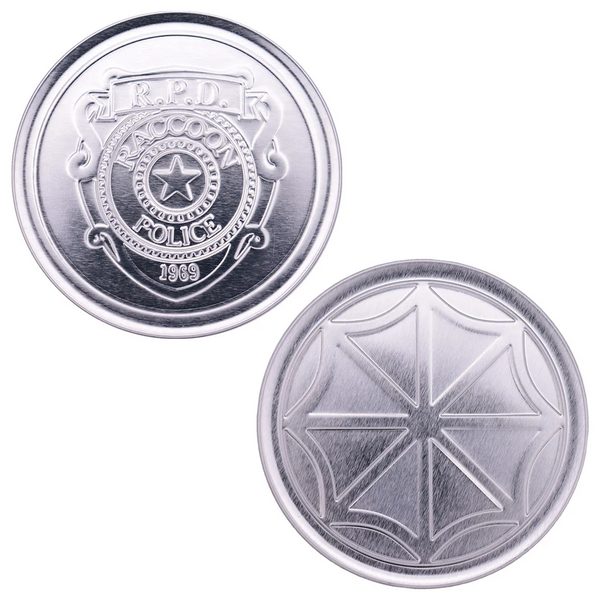 Resident Evil - Set of 4 Embossed Metal Coasters
