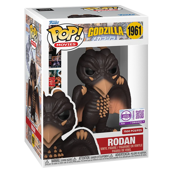 Godzilla - Rodan LE 7500 #1961 - Funko Pop! Vinyl