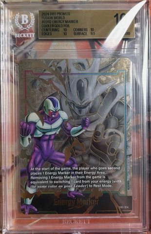 Dragon Ball Super - Cooler Gold Energy Marker E01-12 - BGS 10