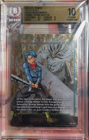 Dragon Ball Super - Trunks Gold Energy Marker E01-08 - BGS 10