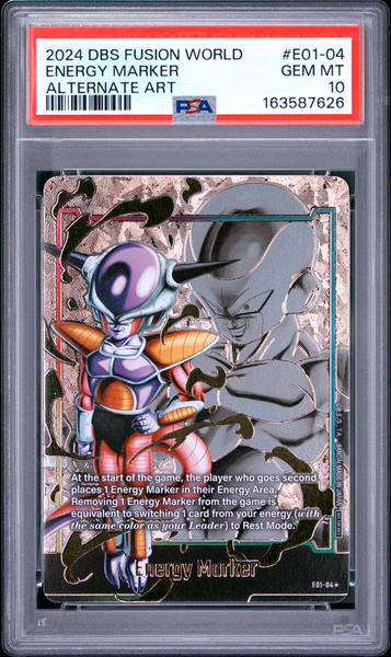 Dragon Ball Super - Frieza Gold Energy Marker E01-04 - PSA 10
