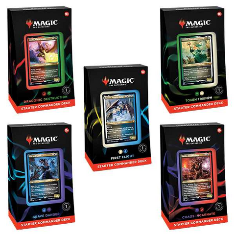 Magic: The Gathering - LOTR Tales of Middle-Earth - Commander Decks 2022 Set