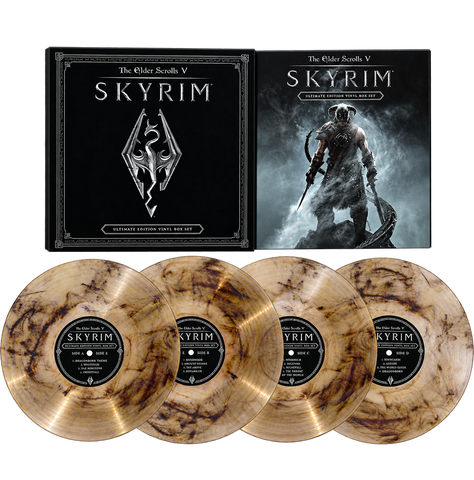 TES Skyrim - Ultimate Edition Vinyl Boxset 4LP Paarthurnax OST