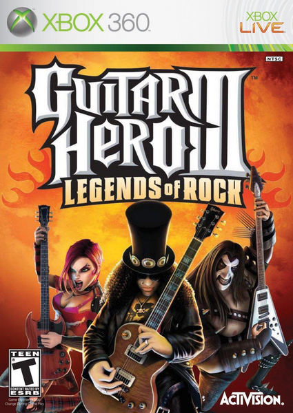 Guitar Hero 3 Legends of Rock - Xbox 360
