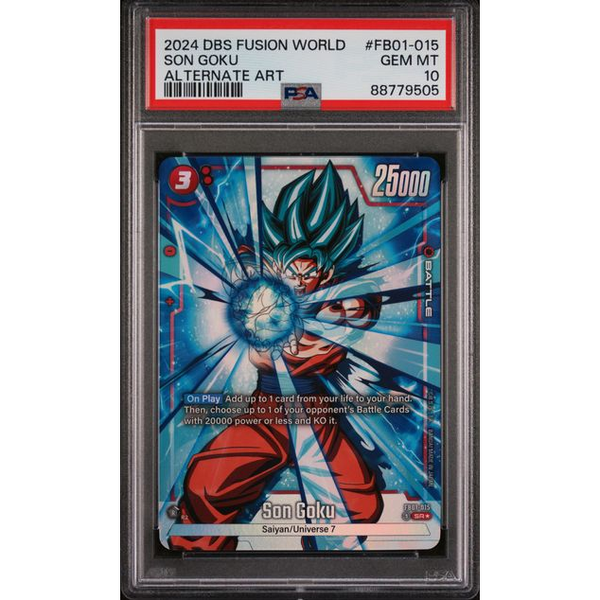 DBS - Fusion World - Son Goku Alt Art FB01-015