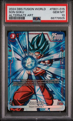 DBS - Fusion World - Son Goku Alt Art FB01-015