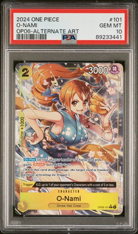One Piece - OP06 - O-Nami Alt Art OP06-101
