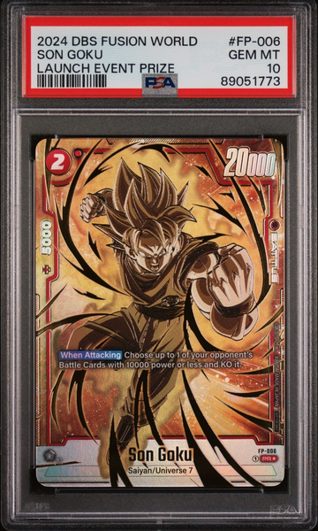 DBS - Fusion World - Launch Event Prize Goku