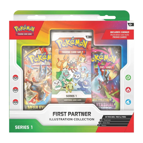 Pokémon - First Partners Illustration Collection Series 1 Case