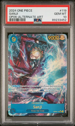 One Piece - OP06 - Sanji Alt Art OP06-119